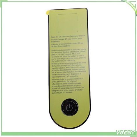 de Tableau de Bord pour Scooter Mi4 Go, étanche et Transparente, en Polycarbonate de qualité supérieure. (1/4)