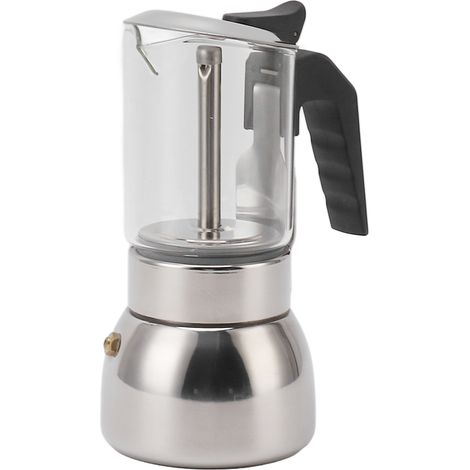 Machine à café double valve en acier inoxydable résistant aux hautes températures multifonction portable pour maison café 200ML (1/5)