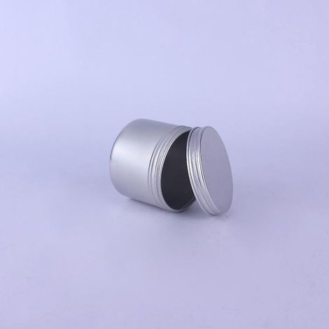 Runde Metalldosen mit Sichtfenster im Deckel (3er-Pack), silberne Dosen mit durchsichtigen Deckeln