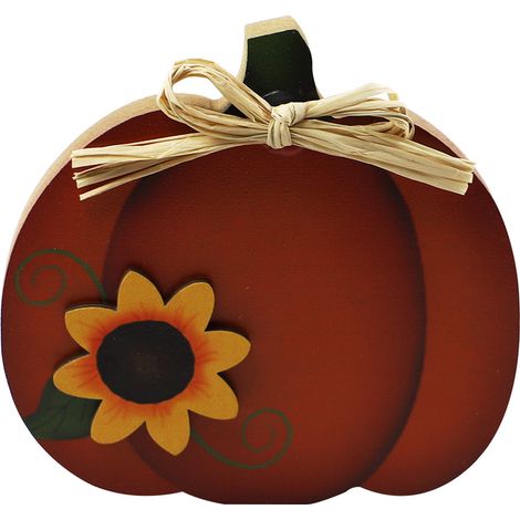 Plaque de dinde de Thanksgiving, décoration de façade de citrouille, décoration de table d'automne - jm00497