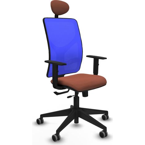 Chaise piqueras y crespo Motilla accoudoirs 1D roulettes 65 mm (1/2)