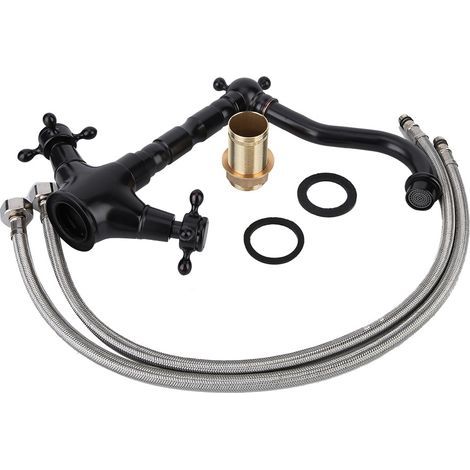 Robinet évier laiton vintage – style européen – mitigeur lavabo – G1/2″ – cuisine (1/5)