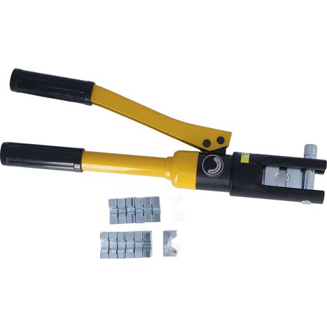 8T hydraulisches Crimpwerkzeug für 10-120mm² Edelstahlseile, mit Aufbewahrungsbox, professionelles Crimpwerkzeug-Set. (1/5)