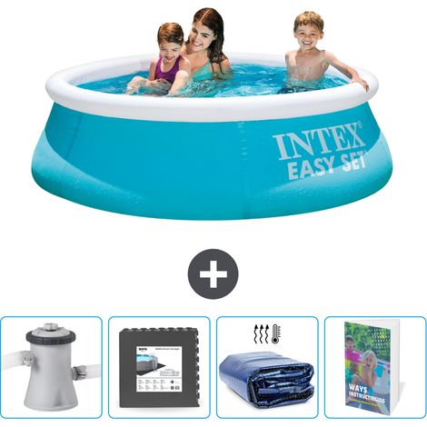 Intex Piscine Easy Set Ronde - 183x51 cm - 5-pièces  SCB121 (1/5)