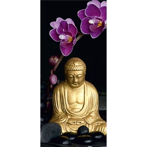 Buddha, intissé photo mural, 90 x 202 cm, 1 part (1/3)