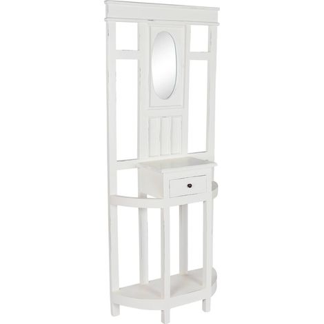 Console blanche élégance et raffinement pour entrée - Blanc cassé