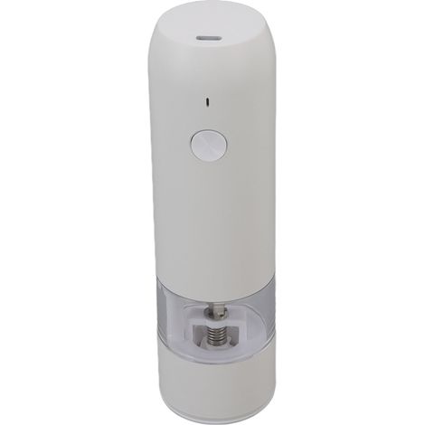Moulin à poivre électrique portable à mouture réglable pour poivre, sel, poivre de Cayenne, clous de girofle, vanille et poivre blanc. (1/5)