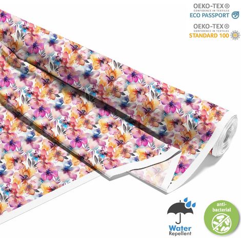TISSUS DÉCORATIFS D'EXTÉRIEUR OXFORD - Motif Fleurs I DX5115 (1/5)