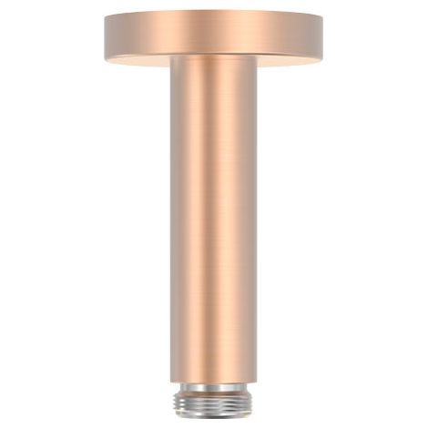 BRAZO A TECHO PARA ROCIADOR DE DUCHA LONGITUD 100MM ORO