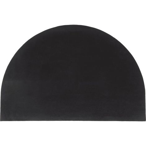 Maison Exclusive - Fußmatte Natur Halbrund 60x90 cm Kokosfaser Ge