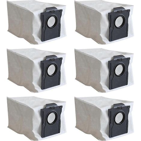 6-teiliges Staubbeutel-Set für Dreame L10s Pro Ultra Heat / X30 Ultra / X30 Pro Staubsauger - Ersatzteile für Staubsauger