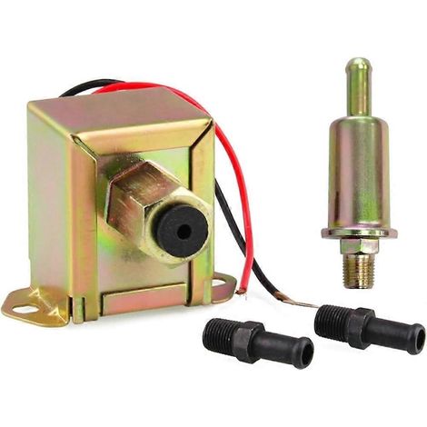Pompe à carburant électronique 12 V (1 unité), pompe à carburant modifiée pour voiture, compatible avec tous les véhicules 12 volts (voitures et camions). (1/5)