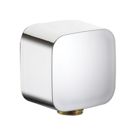 Presa raccordo acqua in ottone con copertura in ABS cromato bagno doccia vasca