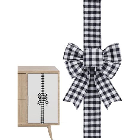 De Noël pour Sapin Décoration D Intérieur Vintage Rouges et Noirs Décorations de Fêtes Pour Intérieur Couronne Guirlande Porte Fenêtre Cheminée Cuisine Chambre Extérieur (1/5)