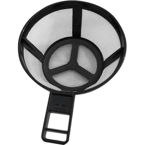 Porte-filtre à café réutilisable avec panier maille et poignée, accessoire de cuisine pratique (1/4)