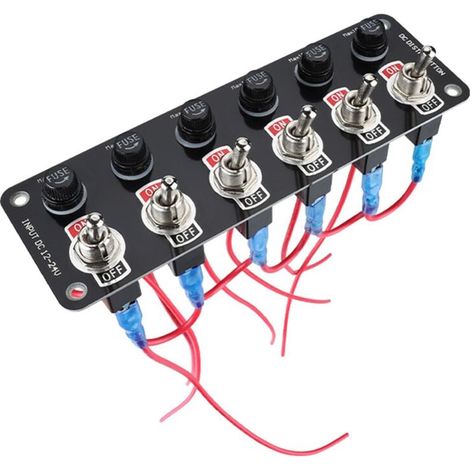 Multiswitch universale per pannello auto 12/24V (1/4)