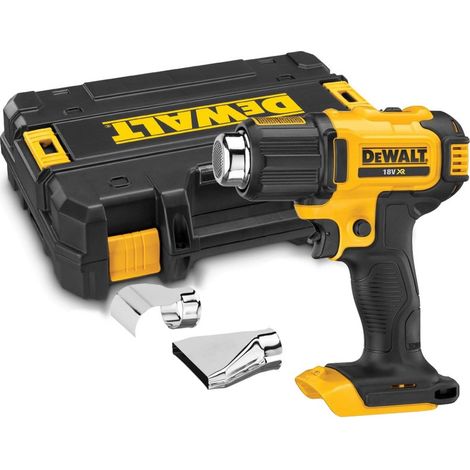 Dewalt DCE530N XR 18V Cordless Heat Gun Bare - Includes Tstak Case + 2 Nozzles