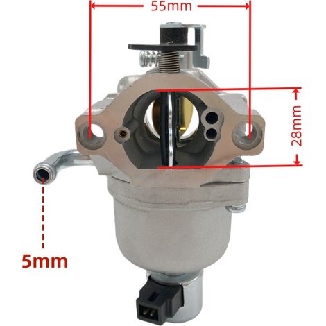The KH-22-853-02-S carburetor is suitable for the KS530-3011, KS530-3012 and 707-024 engines and offers high atomization efficiency for the fuel system.