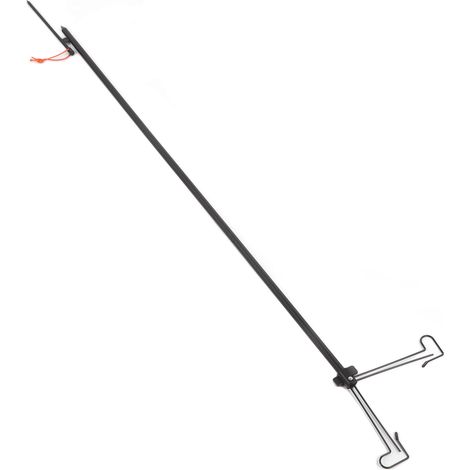 Support de lanterne de camping réglable et pliable, léger et polyvalent pour activités extérieures et randonnées.