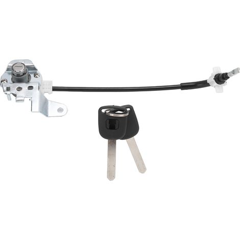 Cilindro de cerradura de la puerta del lado del conductor izquierdo con cable y 2 llaves 72185SNAA01 para Honda Civic 2011-2010-2009 (1/5)