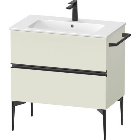 Duravit Sivida Meuble sous-lavabo, 2 tiroirs, poignée encastrée