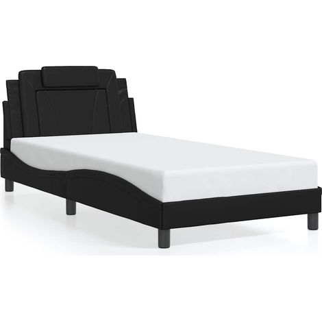 Maison Exclusive - Estructura de cama Viana sin colchón cuero sin (1/5)