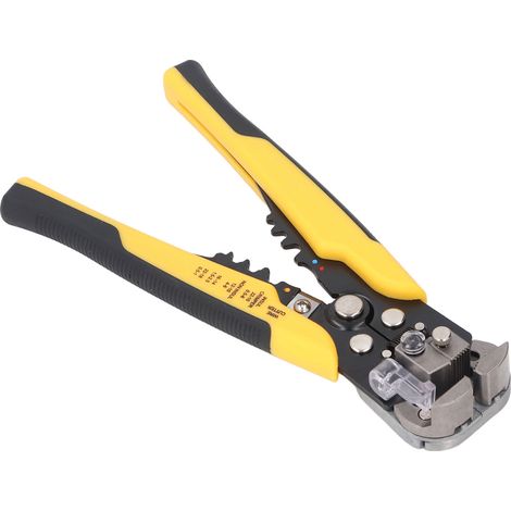 3-in-1 Selbstjustierender automatischer Abisolierer für Drähte, Abisolier-, Crimp- und Schneidwerkzeug, AWG 10-24, Automatischer Abisolierer (1/5)
