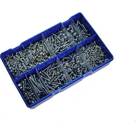 Kitmaster Pozi Pan AB Self Tapping Screw Kit - (1/2)