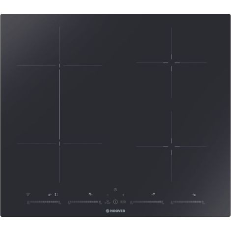 Hoover H-HOB 500 INDUCTION HTPS64MCTTWIFI Schwarz Integriert 59 cm Zonen-Induktionskochfeld 4 Zone(n)