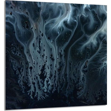 Panneau de verre pour cuisine 60x65 Marbre (1/5)