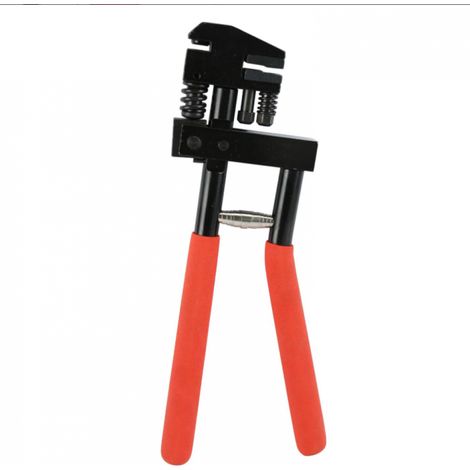 pince à sertir et poinçonner, 2 en 1 pince à soyer et de poinçonnage de tôle, 5 mm, pince à poinçonner robuste pour tôle (1/5)