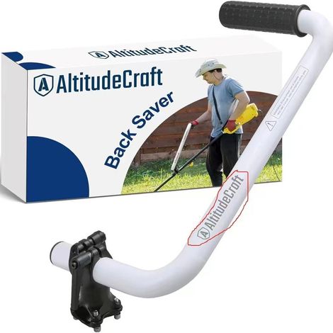 Coupe-bordure ergonomique avec sangle d'épaule et poignée confort, coupe-herbe léger pour l'entretien des pelouses et bordures