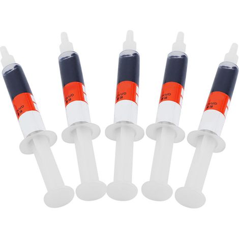 Ensemble de 5 tubes de pâte à polir diamantée, composé de rodage, pâte abrasive, aiguille W40320 (1/5)