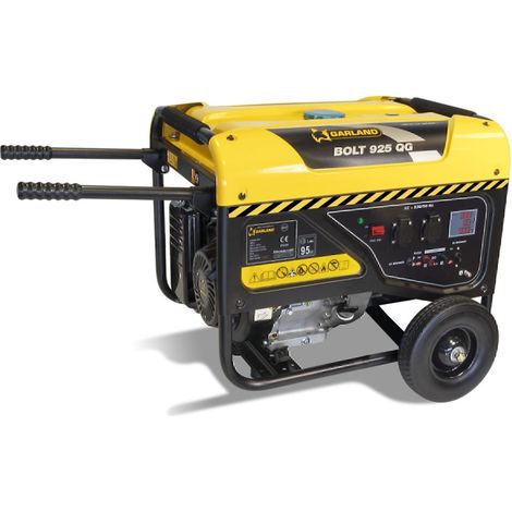 Groupe électrogène essence GARLAND BOLT 925QG-V20 - Coloris - Jaune (1/5)
