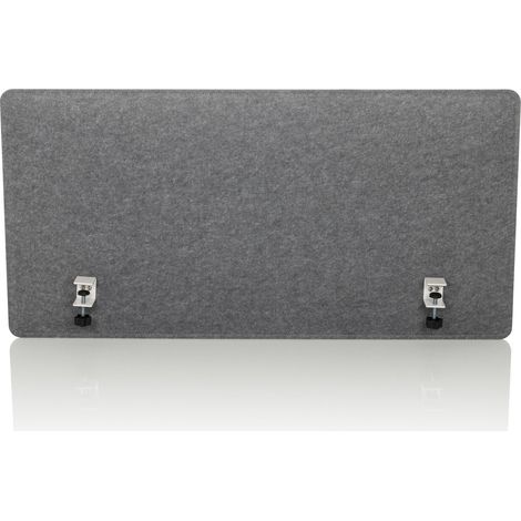 Cloison acoustique de bureau FLEXMIUT 3D 120x60x2,1 plastique gris hjh OFFICE (1/2)
