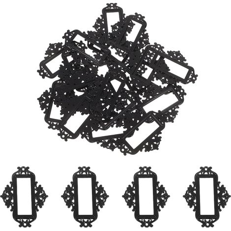 Pi ces Porte tiquettes Vintage M tal Cadres pour Tiroirs et (1/5)