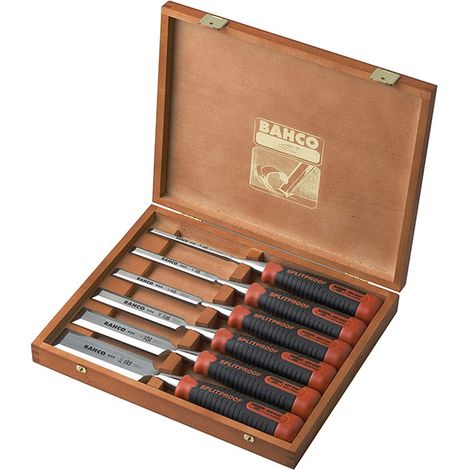 Bahco 434 Bevel Edge Chisel Set, 6 Piece