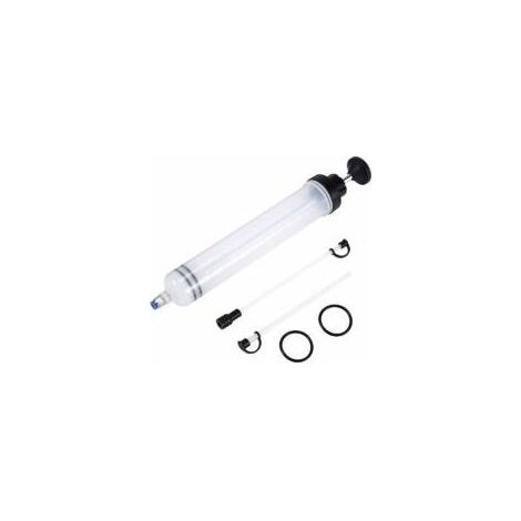Seringue a Huile,Huile Aspiration Seringue-500CC Pompe de Transfert,Pompe D'aspiration D'huile, Huile pour Engrenages Et Extracteur De Liquide De Frein et d'antigel-Outil de Transfert de Pompe à Main (1/5)