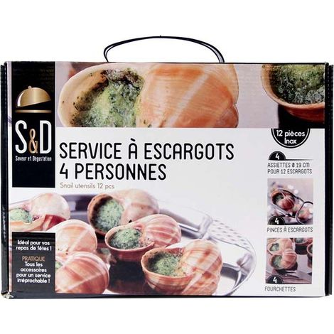 Set de 12 escargots - Servicio y Degustación - Cmp (1/5)