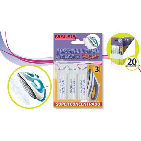 Blister de 3 Détartrants Fer à Vapeur Mauris 08151 (1/3)