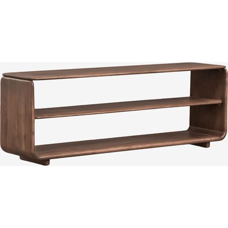 Meuble TV 140x35 cm en bois Tinsley SKLUM (1/5)