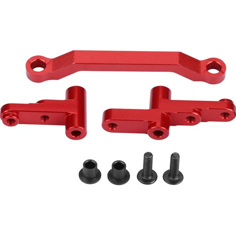 Servo de direction complet avec protection pour HIMOTO E10MTL E10MT E10BP, voiture RC 1/10 échelle (Rouge) (1/5)