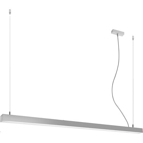 Suspension Pinne aluminium 1xLED Sollux (1/5)