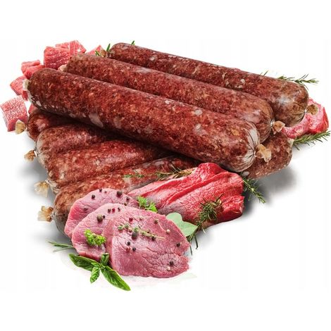 NOVITÀ Carne fresca 100% MANZO congelata - QUALITÀ PREMIUM - Alimento BARF 10 kg