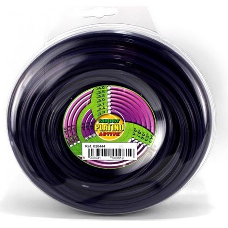 Filo Quadrato per Decespugliatore Platino mm. 3,0X15 mt.