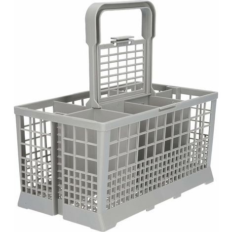 pair McFilter Panier à couverts universel pour lave-vaisselle AEG Miele Siemens Neff Bosch Gaggenau Küppersbusch etc. - 24 x 13.6 x 12 cm (1/4)