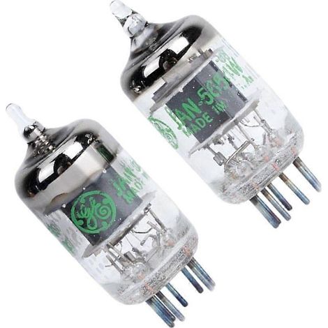 Tube à vide 5654W à 7 broches, testé et compatible avec les modèles 6AK5, 6J1, 6J2, 6J1P et EF95. (1/5)