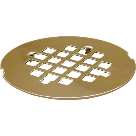 Plongé dans un couvercle de drainage de douche circulaire en acier inoxydable de 4,3 pouces (1/4)