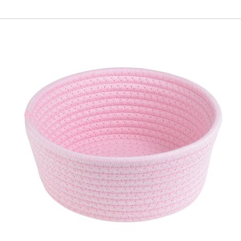 Panier Tissé - Corde Naturelle - Panier de Rangement Décoratif pour Chambre d'Enfant Salle de Bain Cuisine - Lot de 3 Tailles (1/3)