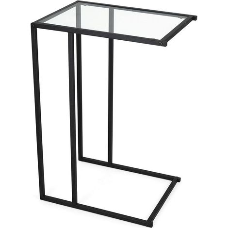 Tavolino da Salotto Moderno Design Industriale Casa Stile Loft 40x30x59cm (1/5)